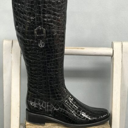 7551187 Alligator lak zwart  -  41  € 80,-
